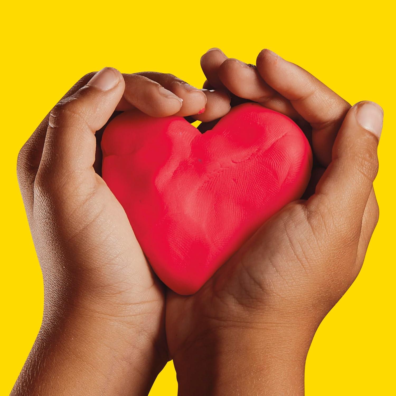 imagePlay Doh Modeling Compound 10Pack Case of Assorted Colors NonToxic 2 oz Cans Christmas Stocking Stuffer Gifts Prizes ampamp Party Favors Preschool Toys for Kids Ages 2 Amazon Exclusive