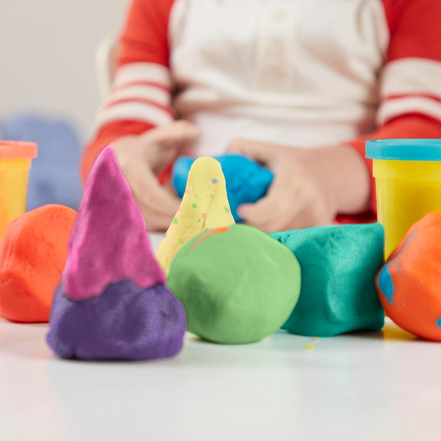 imagePlayDoh 12 Pack Celebration Compound Includes Confetti ampamp Metallic Shine Assort Colors Back to School Gifts Prizes ampamp Party Favors Kids Arts ampamp Crafts Preschool Toys Ages 3