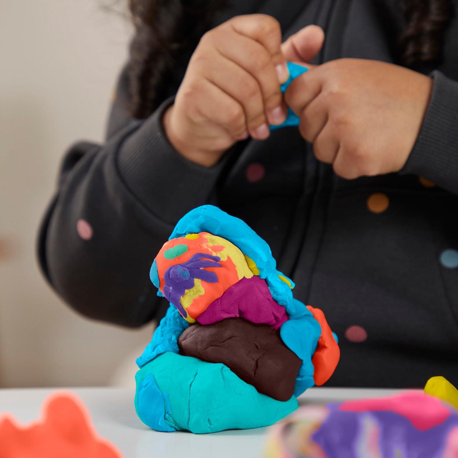 imagePlayDoh 22 Pack Ultimate Color Variety Bulk Assorted Colors 2 ampamp 4 Ounce Modeling Compound Cans Kids Arts ampamp Crafts Preschool Toys Christmas Stocking Stuffer Gifts Ages 2 Amazon Exclusive