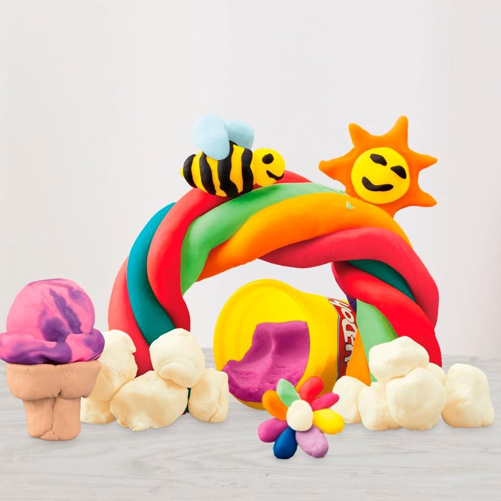 imagePlayDoh 22 Pack Ultimate Color Variety Bulk Assorted Colors 2 ampamp 4 Ounce Modeling Compound Cans Kids Arts ampamp Crafts Preschool Toys Christmas Stocking Stuffer Gifts Ages 2 Amazon Exclusive