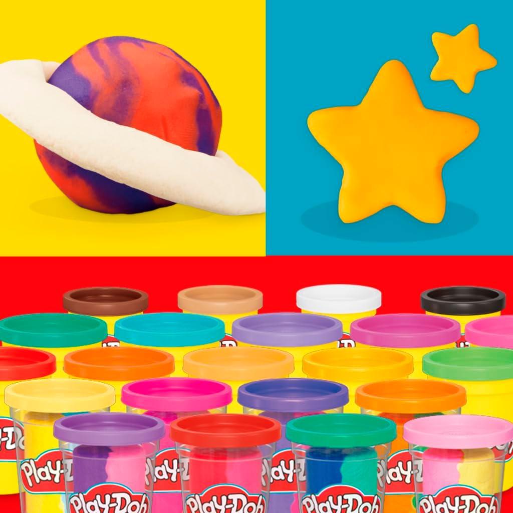 imagePlayDoh 22 Pack Ultimate Color Variety Bulk Assorted Colors 2 ampamp 4 Ounce Modeling Compound Cans Kids Arts ampamp Crafts Preschool Toys Christmas Stocking Stuffer Gifts Ages 2 Amazon Exclusive