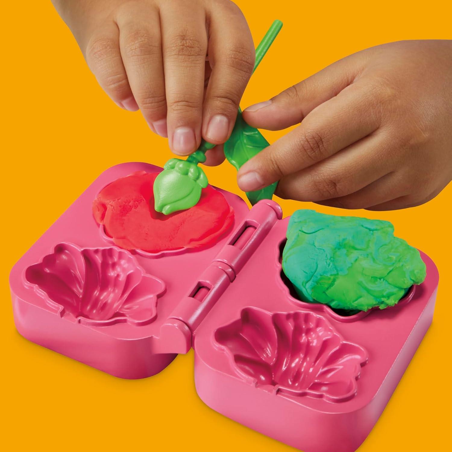 imagePlayDoh Blooming Flower Garden Toy Playset Nature Pretend Play Kids Arts ampamp Crafts Christmas Stocking Stuffer Gifts Ages 3