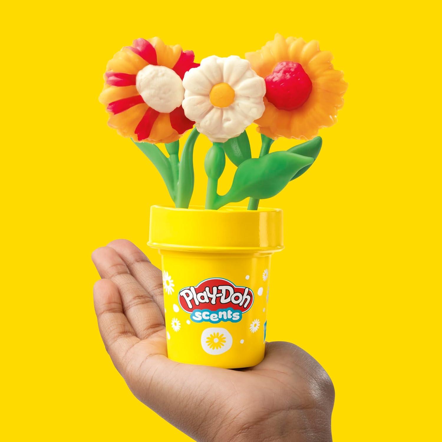 imagePlayDoh Flower Bundle Tulips Daffodils Sunflower ampamp Daisies Kids Arts ampamp Crafts Kit Gifts for Girls ampamp Boys BundleFlowers Bundle