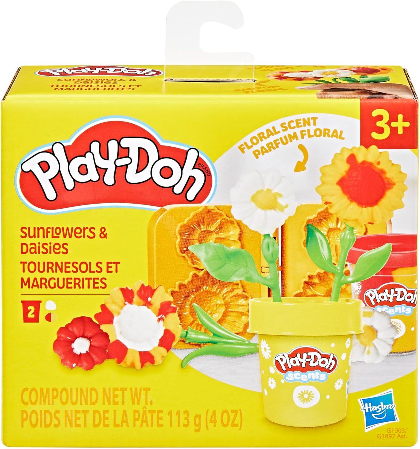 imagePlayDoh Flower Bundle Tulips Daffodils Sunflower ampamp Daisies Kids Arts ampamp Crafts Kit Gifts for Girls ampamp Boys BundleFlowers Bundle