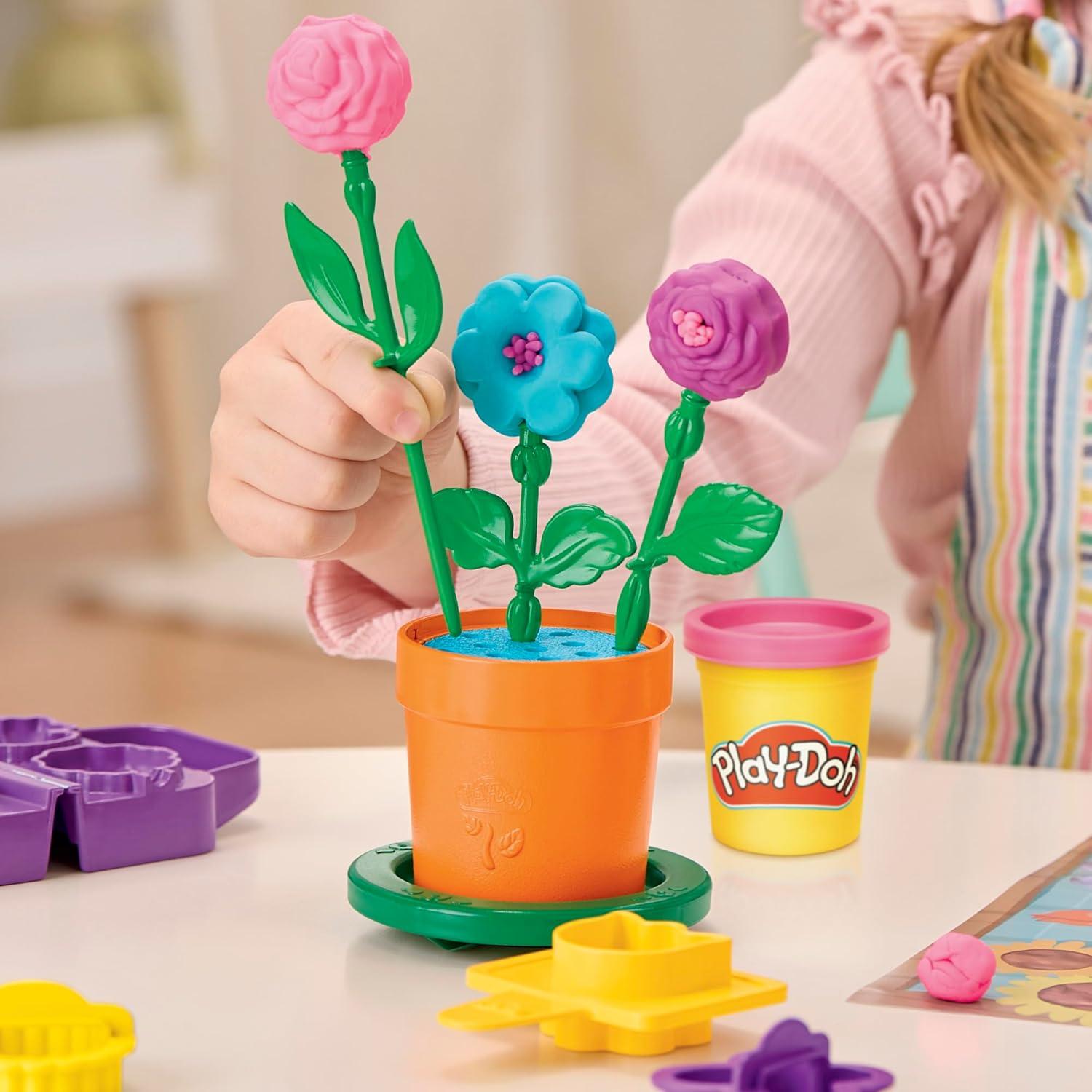 imagePlayDoh Flower Shop Playset 27 Garden Toy Accessories Kids Arts ampamp Crafts 3 Amazon Exclusive