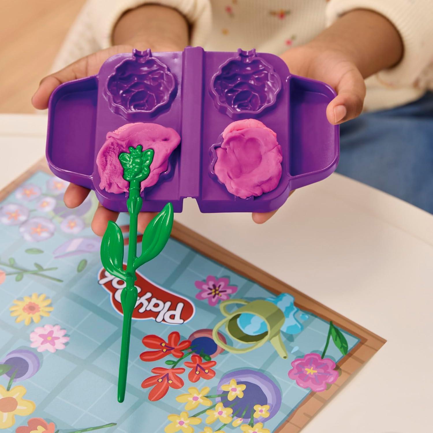 imagePlayDoh Flower Shop Playset 27 Garden Toy Accessories Kids Arts ampamp Crafts 3 Amazon Exclusive