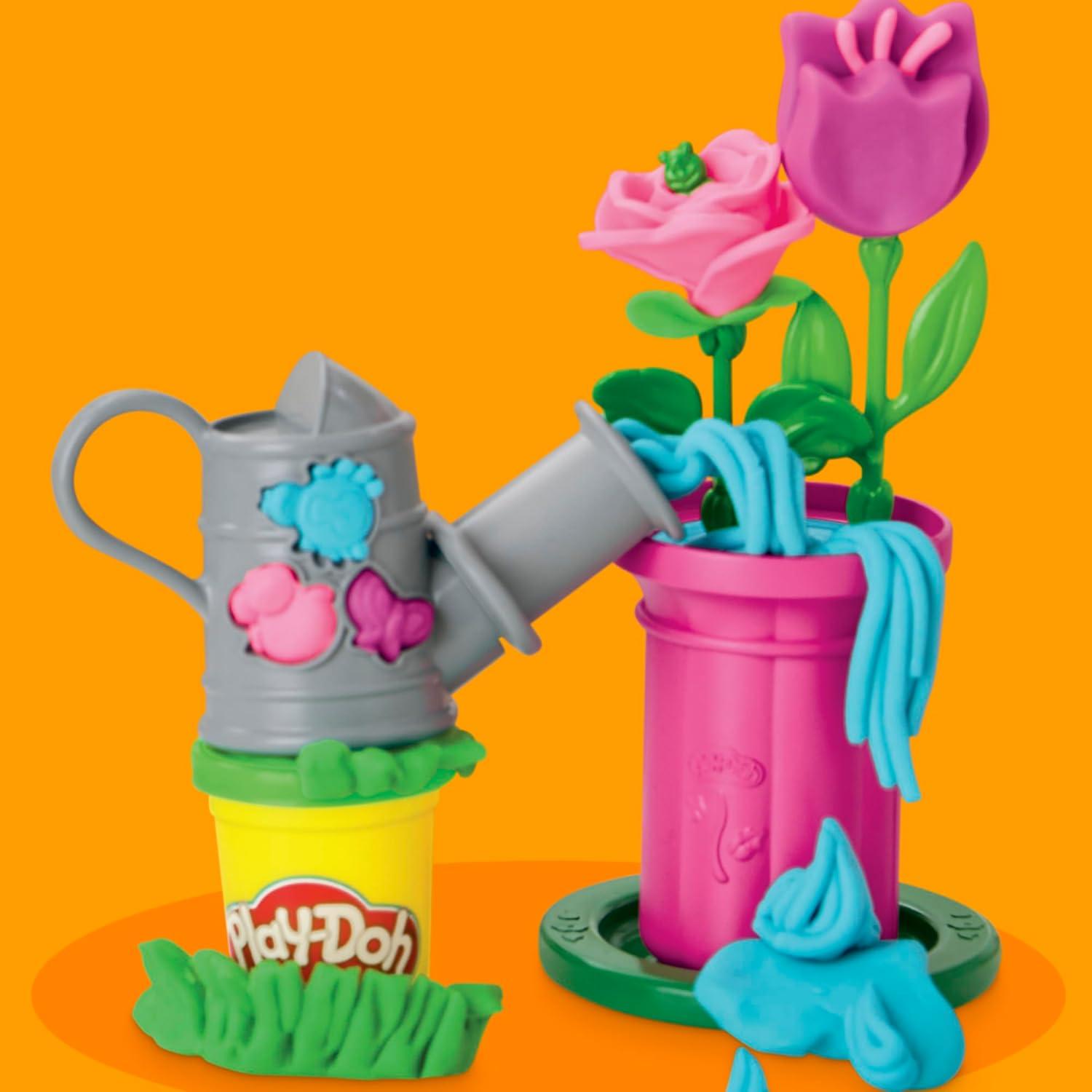 imagePlayDoh Flower Shop Playset 27 Garden Toy Accessories Kids Arts ampamp Crafts 3 Amazon Exclusive