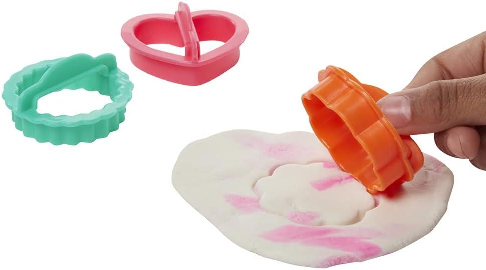 imagePlayDoh Kitchen Creations Cook n Colors Refill Variety Pack with Confetti Elastix Drizzle Metallics and Color Burst NonToxic Amazon Exclusive