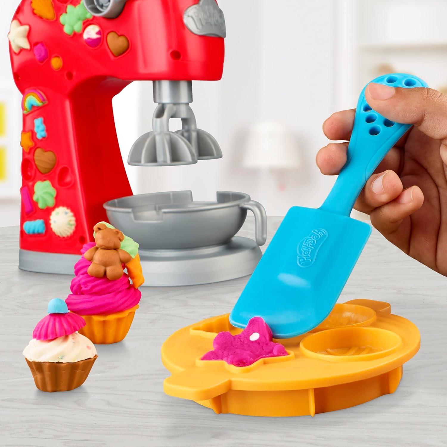 imagePlayDoh Kitchen Creations Magical Mixer Playset Toy Mixer with Play Kitchen Accessories Arts and Crafts for Kids 3 Years and UpSmall
