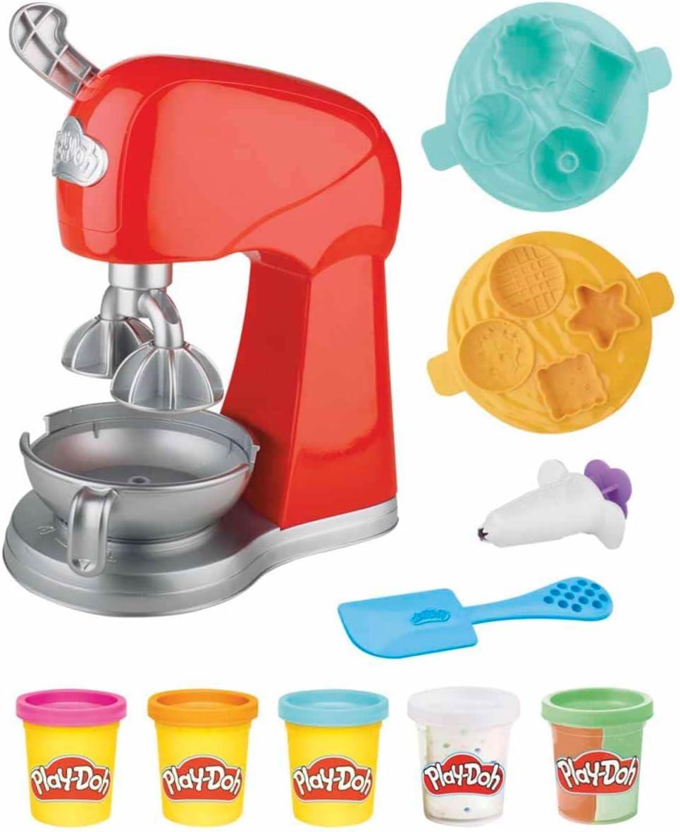 imagePlayDoh Kitchen Creations Magical Mixer Playset Toy Mixer with Play Kitchen Accessories Arts and Crafts for Kids 3 Years and UpSmall
