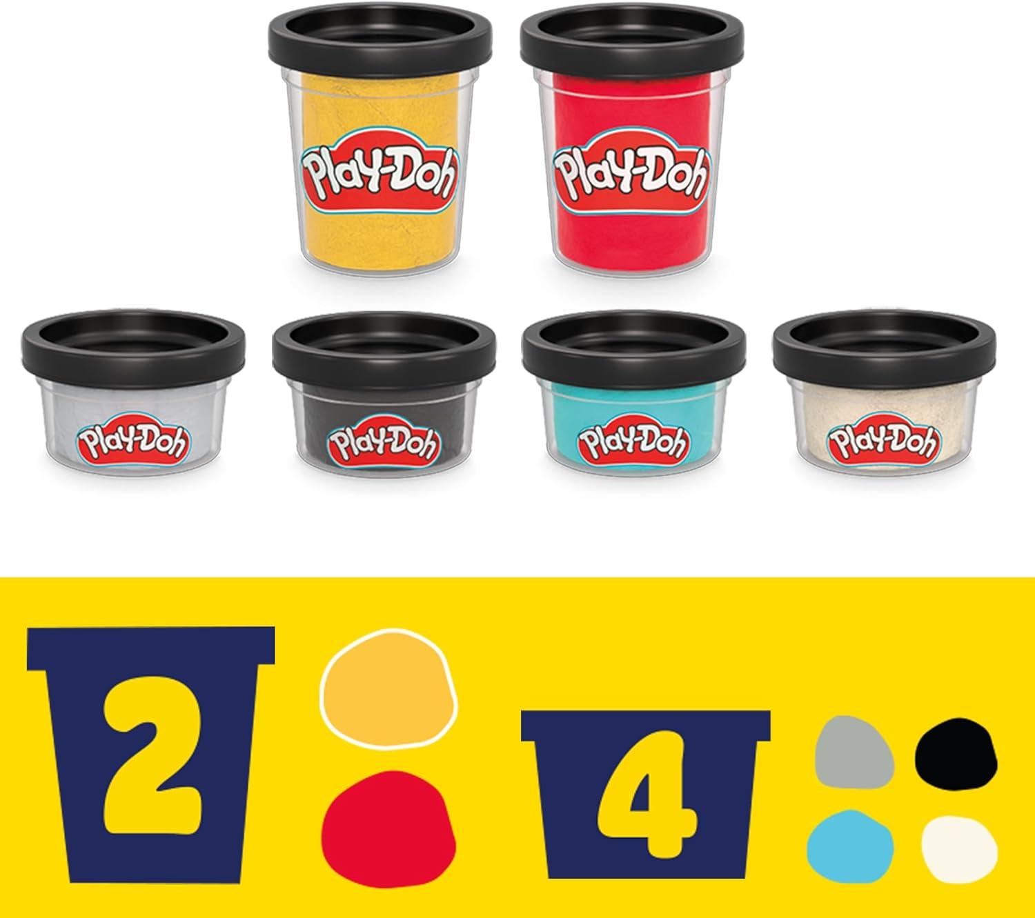 imagePlayDoh Marvel Iron Man Armor Maker Lab Playset with Lights and Sounds Customizable Action Figure Imagination Toys for Boys and Girls 4 and Up