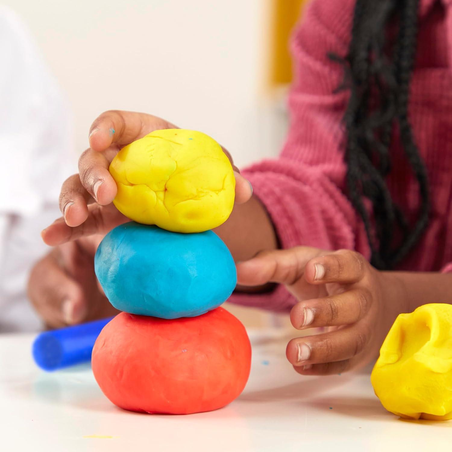 imagePlayDoh Modeling Compound 24Pack Case of Colors NonToxic 3 Oz Cans of Assort Colors Back to School Classroom Supplies Preschool Toys Ages 2 Amazon Exclusive