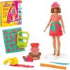 imagePlayDoh Barbie Florals and Fringe Set Make Doll Clothes with Modeling Compound ampamp 9 Fashion Accessories Arts ampamp Crafts for Girls ampamp Boys Kids 5