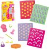 imagePlayDoh Barbie Sparkles and Gems Accessory Pack 4 Refill Pattern Sheets of Modeling Compound 8 Fashion Accessories Kids Arts and Crafts Kids 5Flowers  Florals