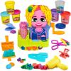 imagePlayDoh Hair Stylin Salon Playset with 6 Cans Pretend Play Toys for Girls and Boys Ages 3 and Up