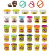 imagePlayDoh Kitchen Creations Cook n Colors Refill Variety Pack with Confetti Elastix Drizzle Metallics and Color Burst NonToxic Amazon Exclusive