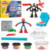 imagePlayDoh Marvel SpiderMan Launch ampamp Slice Battle Playset with 2 Bendy Action Figures and 7 Accessories Imagination Toys for Boys ampamp Girls 4 Years ampamp Up