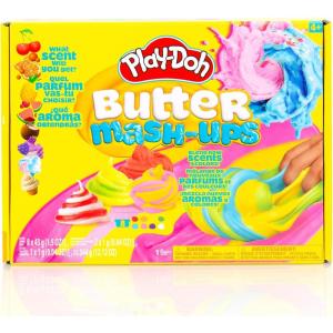Play-Doh 6 Variety Compounds – Super Stretch, Play Foam, Butter, Cloud, Compound Packs(8 Pack Butter Scented)