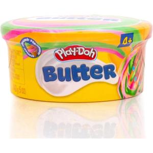 Play-Doh Butter, Teal & Orange Compound, Coconut Scent, Single 5 oz. Can(Pink  Green & Orange – Rainbow Sherbert)