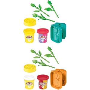 Play-Doh Sunflowers & Daisies Flower Toy, Kids Arts & Crafts Kit, Gifts for Girls & Boys 3+(Bundle)