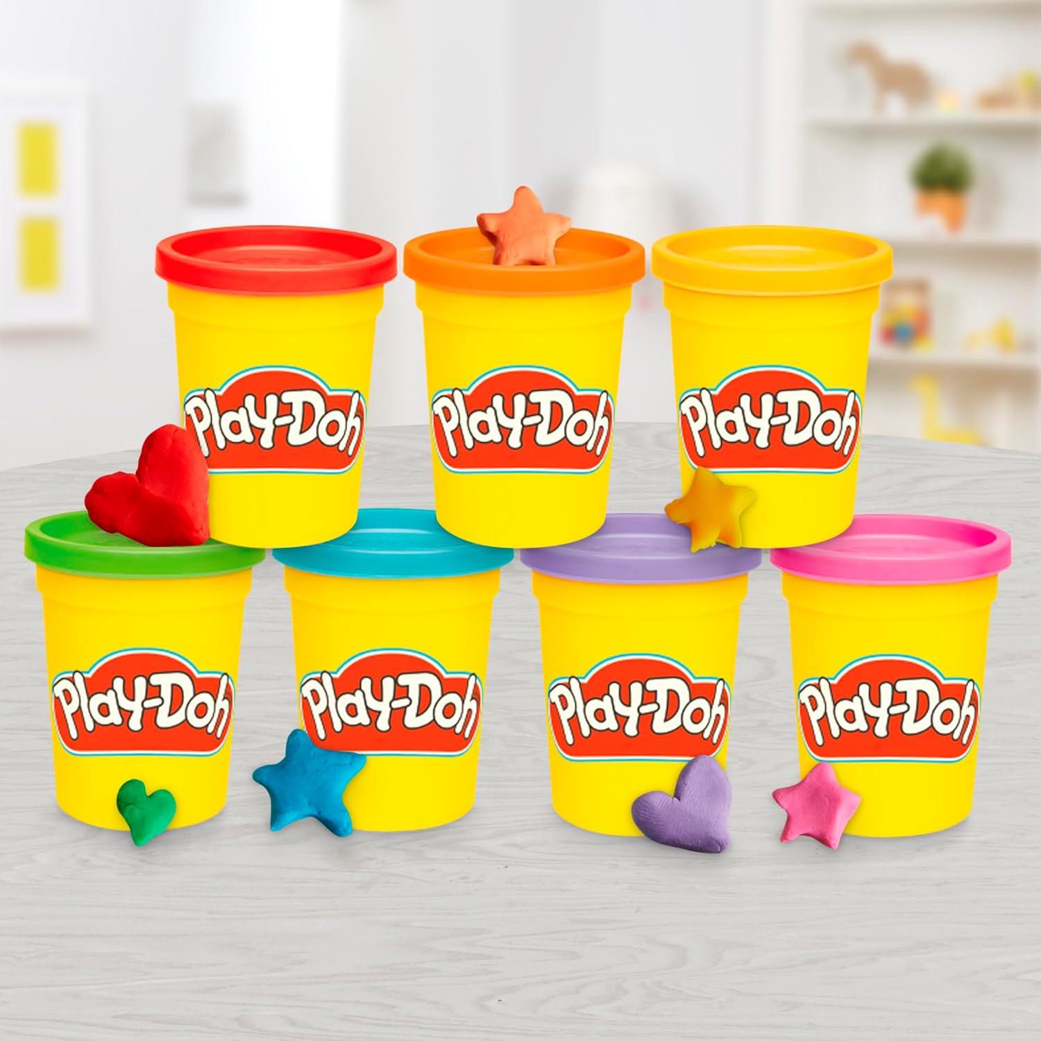imagePlayDoh 9 Pack Favorite Color Set Assorted Colors 2 ampamp 4 Ounce Modeling Compound Cans Kids Arts ampamp Crafts Back to School Gifts ampamp Prizes Preschool Toys Ages 2 Amazon Exclusive