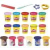 imagePlayDoh Sparkle and Scents Variety Pack of 16 Cans of Modeling Compound and 4 Tools Arts and Crafts Toy for Kids 3 and Up NonToxic