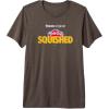 imagePlayDoh Squished Retro Classic Dough Logo Premium TShirtBrown