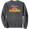 imagePlayDoh Squished Retro Classic Dough Logo SweatshirtDark Heather Grey