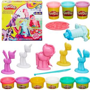 Play-Doh Make & Style Ponies Set, My Little Pony Toys and Figures, Kids Arts and Crafts Playset (Amazon Exclusive)(Make ‘n Style Ponies)