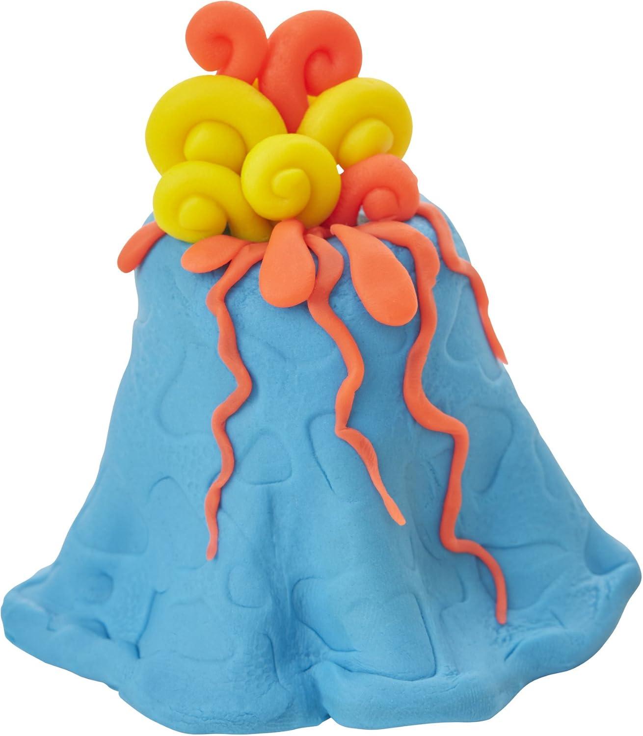 imagePlayDoh Dino Tools Dinosaur Toys with 3 NonToxic Colors Amazon Exclusive