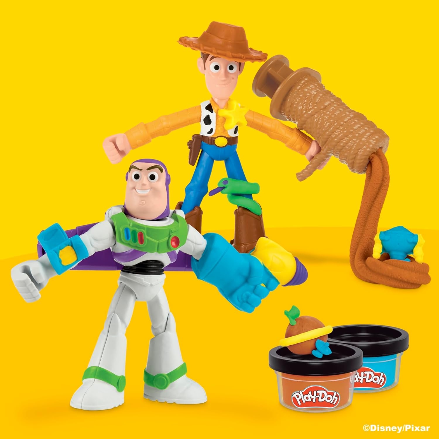 imagePlayDoh Toy Story Space Creations Playset Arts amp Crafts Disney Toys for Kids 4